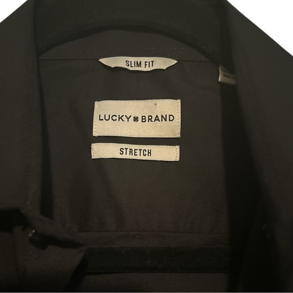 Lucky Brand Men's Black Dress Shirt | small - Picture 2 of 3